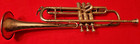 H n  White King Master Model Silver Trumpet 1926-32 Case   Musicstand