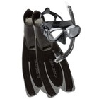 Cressi Agua Snorkelling Set - Perla Dive Mask   Gemma Snorkel   Agua Fins