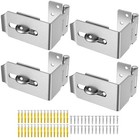 Heavy-duty 90   Door Hasp Latch Lock  304 Stainless Steel Padlock Security