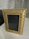 Linda Levinson Gold Swarovski Crystal Picture Frame 