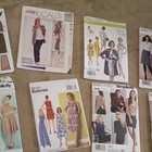 Simplicity Butterick Mccall   s New Look Women   s Vintage Sewing Patterns Lot