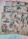 Vintage Lllustration Pages 25 Pcs  Junk Journal Supplies  Scrapbooking Supplies