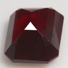 Unheated Natural 8 2 Ct Certified Mogok Deep Ruby 12x10 Mm Emerald Cut Gemstone