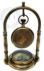 Beautiful Vintage Brass Desk Clock Table Clock Antique Nautical Clock Brass