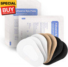 60 Pcs Adhesive Eye Patches  Three Colors Sterile Non-woven Eye Patches For Adul