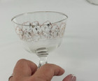 Mcm Libbey Duchess Pink Gold Champagne Sherbert Dessert Glasses Set Of 4 Vintage