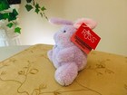 Russ Berrie Luv Pets Phluffles Purple Bunny Soft Plush  5  Super Rare Vtg Nwt 