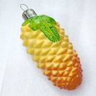 Huge Antique Vintage Mercury Glass Christmas Ornament Xmas Decoration Pinecone
