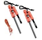  Fire Starter plus Fire Steel With Paracord And Whistle For Camping  Af-381