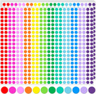 10080 Small Dot Stickers 1 4 Inch Round Color Coding Labels Pack Office