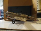 Cox Wen Mac Thimble Drone Flying Tiger P 40 Warhawk Control Line Airplane Toy