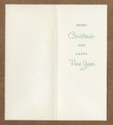 Lot Of 4 Vintage 1950s Mcm Buzza-cardozo Christmas   New Year Cards   Envelopes