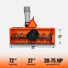Mechmaxx 72  3 Point Pto Snow Blower 360   Snow Chute 30-75 Hp cat I   Ii  Tsb72t