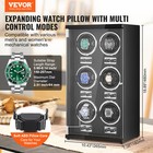 Vevor Watch Winder For 6 Automatic Watches With 6 Quiet Japanese Mabuchi Motors