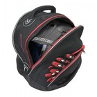 Raider Elite Premium Helmet Storage Bag - Soft Fleece Lining - Black red