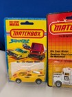 5 Vintage Matchbox Diecast Cars 1976-1981 Airport Bus Model A Wrecker Flamin Man