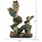 13  Large Aquarium Simulation Dragon Fish Tank Aquascape Ornament Decoration