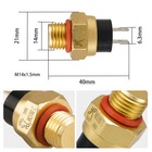 Nicecnc M14x1 5 Radiator Fan Thermo Switch Sensor For Ktm 400 450 500 525 Exc