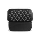 Chopped Razor Tour Trunk Backrest Pad Compatible With Harley 14-25 Street White