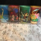 Rare Peter Pan Themed Lenticular Cups New 4 Pack 3 D Disney World Unopened 2002 