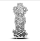 2025 1 Oz Colorized Niue Silver Coca-cola Holiday Bottle Shaped  proof-like 
