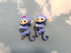 Fingerlings 7 Baby Monkey   2 Unicorn Lot Different Wowwee Used