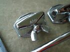 Vintage 1960 s Ludwig  new  Shell Mount Folding Bass Drum Spurs-pre-serial-nice 
