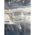 Amazon Basics Sherpa Reversible Throw Blanket Grey 60x80 Fleece Plush Soft New