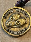 Napa Valley Cabernet Sauvignon Abacus Nineteenth Bottling Keychain Medallion