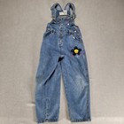 Vintage Looney Tunes Tweety Bird Bib Overalls Jeans Youth Size 6x Farmer 1997