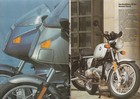 1983 Bmw R100 Rs Rt Cs Motorcycle Brochure Airhead Specs Touring Catalog