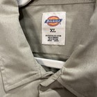 Dickies Twill Work Shirt Men Size Xl Short Sleeve 1574 Khaki Button Pockets New