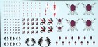 Games Workshop Warhammer 40k Tyrannic War Veteran Waterslide Transfer Decals 