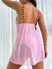 Babydoll Lingerie underwear Sexy Women s Nightwear Dress Lace Sleepwear G-string