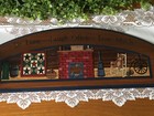 Vtg Primitive Wall Plaque Country Wood Carved  sit Long  Laugh Often  Love Much 