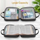 Extra Large Bible Cover Carrying Book Case Church Bag Bible Protective For Men