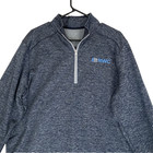 Adidas Men s Large Pullover 1 4 Zip Top Fleece Long Sleeve Golf Shirt Mock Neck