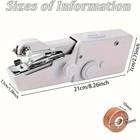 Portable Handheld Sewing Machine - Home Repair   Crafting Essential