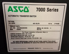 Asco 7000 Series Automatic Transfer Switch 250a 480v E7atsa3260n5c