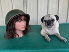 Vintage Us Army M1 Combat Helmet With Liner Military Green Vietnam