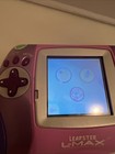 Leapfrog Leapster Learning Game System  pink Purple Handheld Console Tested
