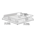 Eievate Outdoor Steel Roof Cargo Basket With Built-in Wind Fairing Free Shipping