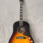 Custom 160e Vintage Sunburst Acoustic   electric Guitar Built   in P90 Pickup Shipus