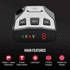 Laser Radar Detector Long Range False Alert Filter Display