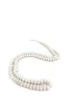White Pearl Look Prayer Beads 98 Beads Islamic Tasbih Misbaha 38cm