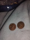 Coin Rare      two 1968d Pennies Many Errors Double Rim  L  Rim Words