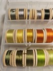 Vintage Belding Corticelli Button Hole Twist Silk Thread Lot Of 32 Wooden Spools