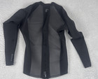 O neill O riginal Wetsuit Jacket Black Back Zip Size Medium 2 1 Mm