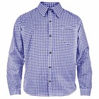 Oktoberfest Costume Mens Bavarian Shirt Blue Traditional Lederhosen Shirt