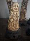5 Carved Bovine Bone Chinese Scholars